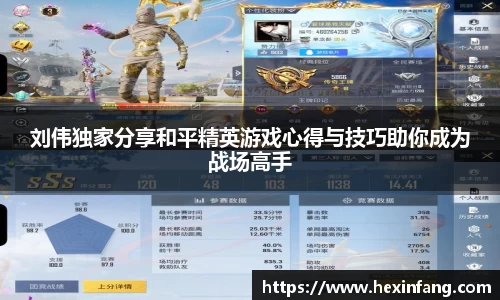 刘伟独家分享和平精英游戏心得与技巧助你成为战场高手